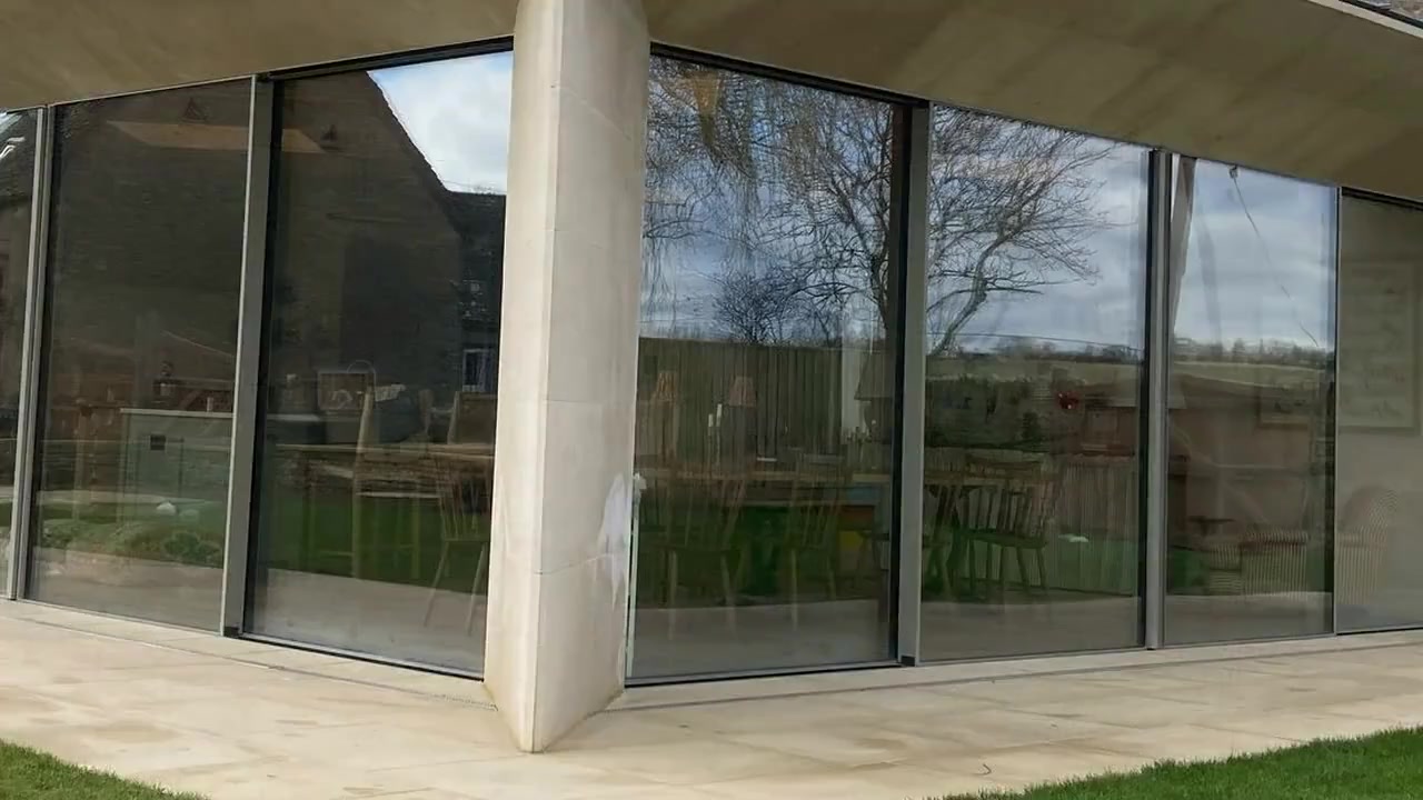 Exterior photograph of Noke House, the first project in this film